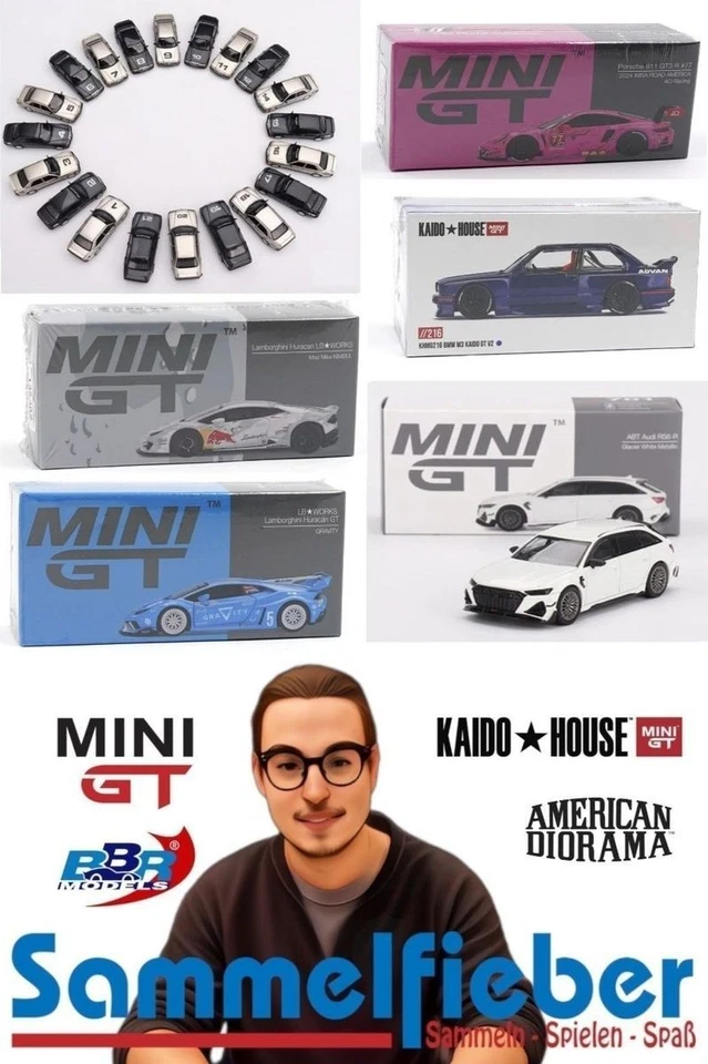 Mini GT, Kaido House & Hot Wheels - Diecast Verkaufsstream by sammel-fieber