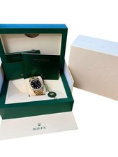 Rolex Day-Date 40 President Yellow Gold Diamond Bezel Baguette Black Dial 228348 2