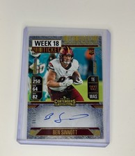 2024 Panini Contenders Football Ben Sinnott Rookie Auto /18