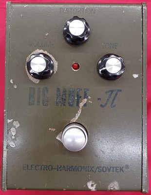 Electro-Harmonix Sovtek Big Muff Pi Guitar Distortion Pedal Used