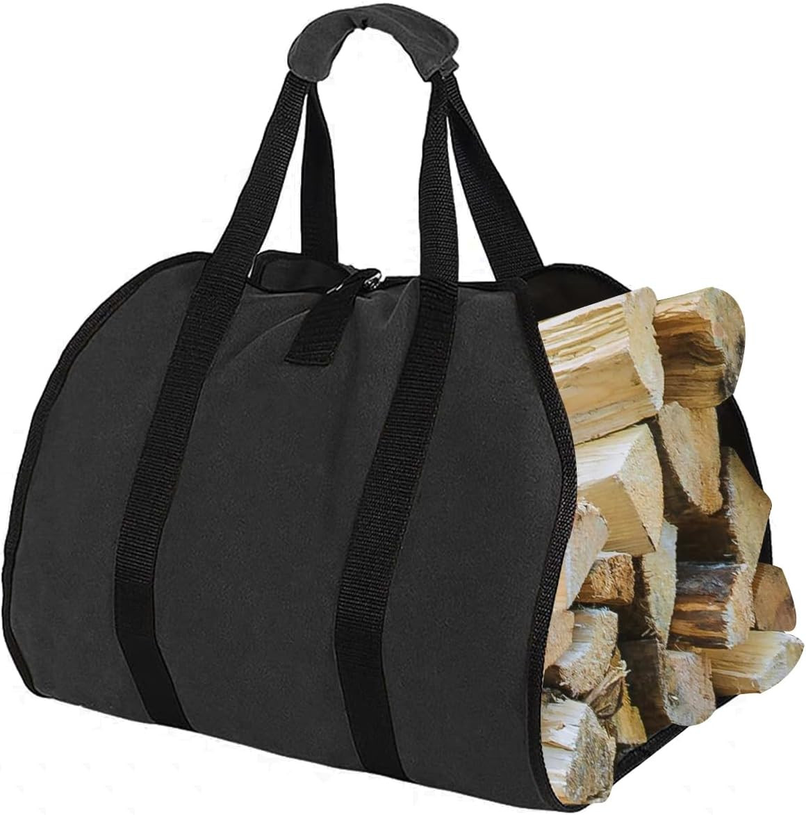 Firewood Carrier with Handles, Firewood Rack Outdoor Firewood Bags, Water Resist