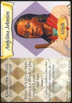 Harry Potter TCG Angelina Johnson - Chamber of Secrets #1/140