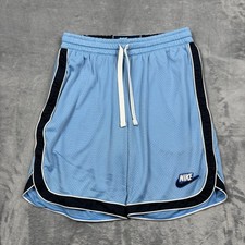 Vintage Nike Blue Active Basketball Shorts Men's Small Mesh Drawstring 2007