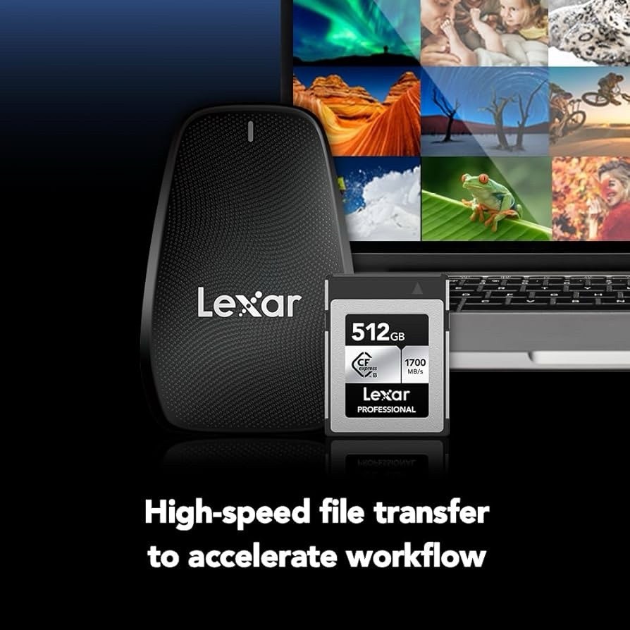 Lexar 512GB Professional Silver SE CFexpress Type B 512GB, Silver
