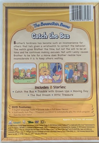 Die Berenstain-Bären: Fang den Bus DVD - Bild 2 von 2