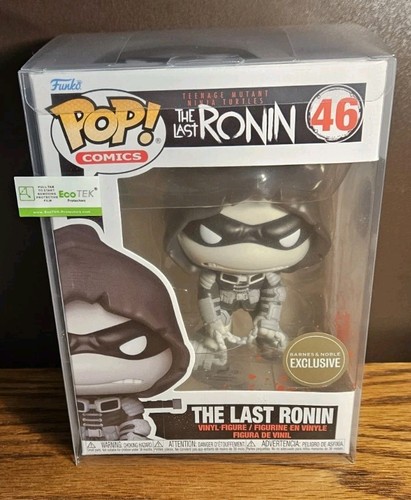 Funko Pop Teenage Mutant Ninja Turtles TMNT The Last Ronin #46 B&N With Protec