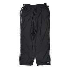 Reebok Track Pants - XL Black Polyester