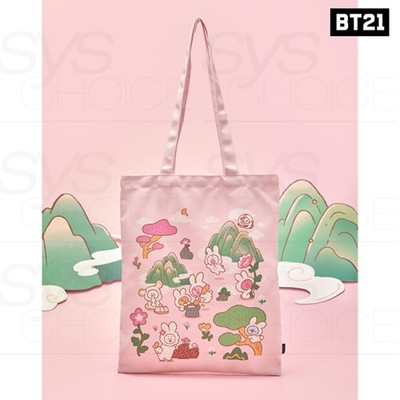 BTS BT21 Official Goods Eco Bag K-TOKKI Ver + Tracking Number