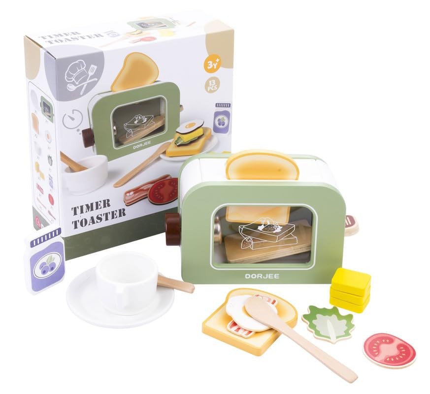 Dorjee- D3005- Houten Broodroostergrill - Mechanische Timerbel - Imitatie van H 9990₽