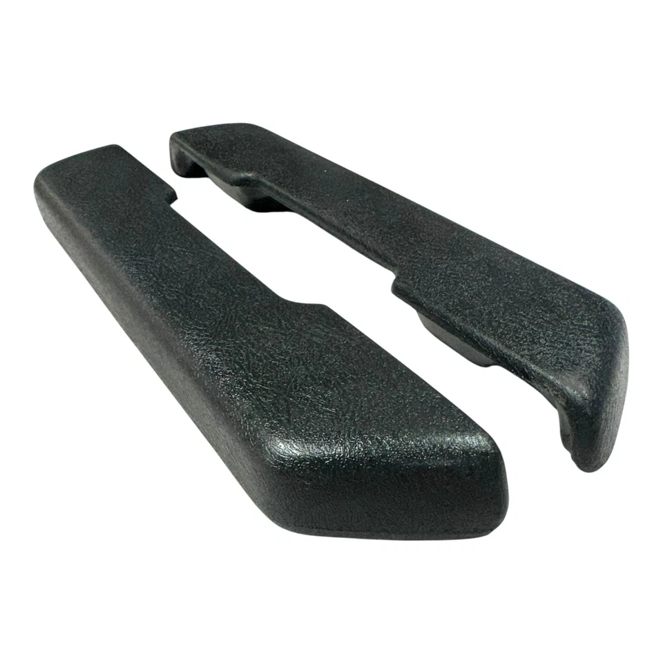Almohadillas de reposabrazos delanteras LH/RH 12" negras para Chevrolet El Camino Chevelle 1968-1972 Foto 2 de 4