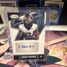 SAGE 2025 Rashod Dubinion Autograph #A-RD Appalachian State Football Card