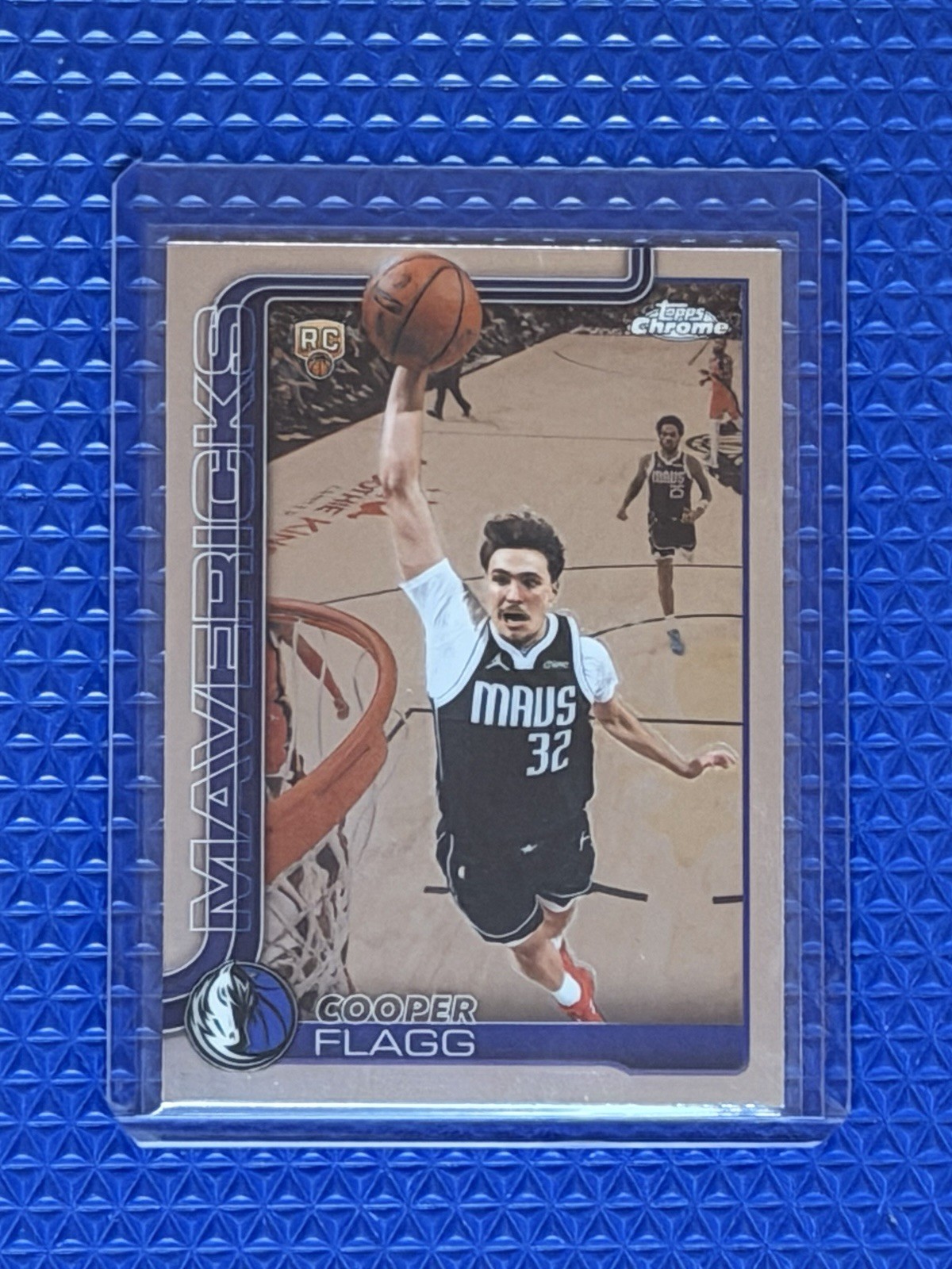2025-2026 Topps Chrome Update Cooper Flagg Rookie RC #151 Dallas Mavericks ROY