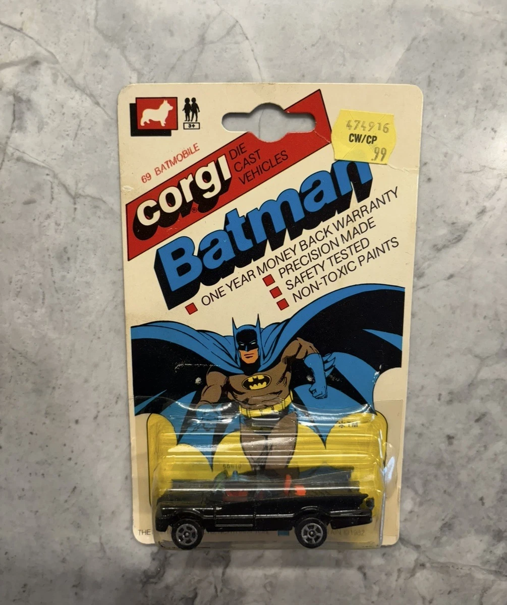 Corgi Batman 1976 Year of Manufacture Vintage Manufacture Diecast