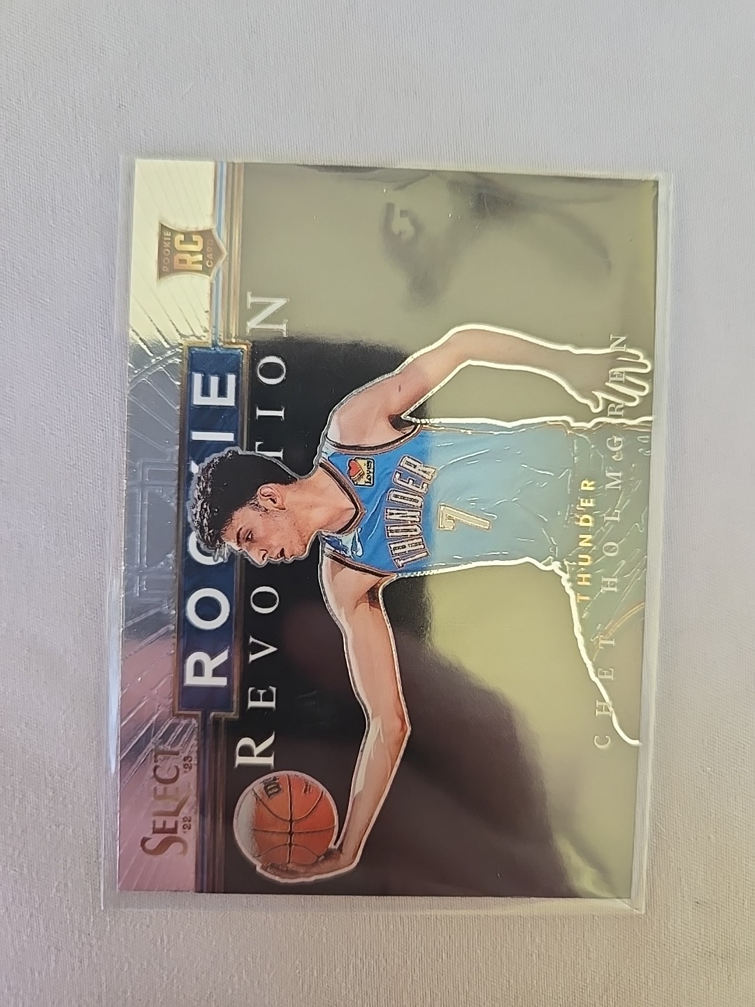 2022-23 Panini Select Rookie Revolution Insert RC #18 Chet Holmgren Rookie OKC