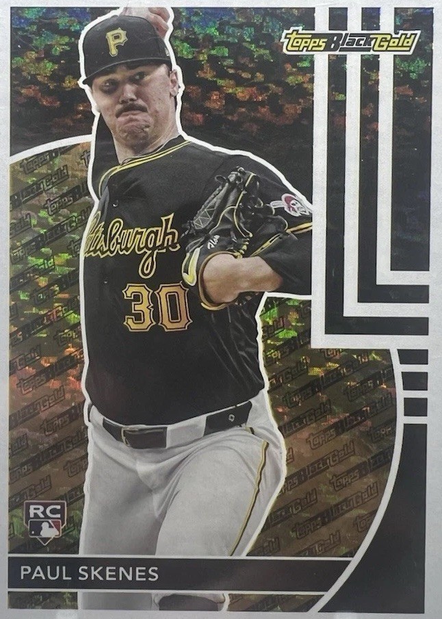 2024 Topps Update Series - Topps Black Gold Paul Skenes #BG-17 (RC)