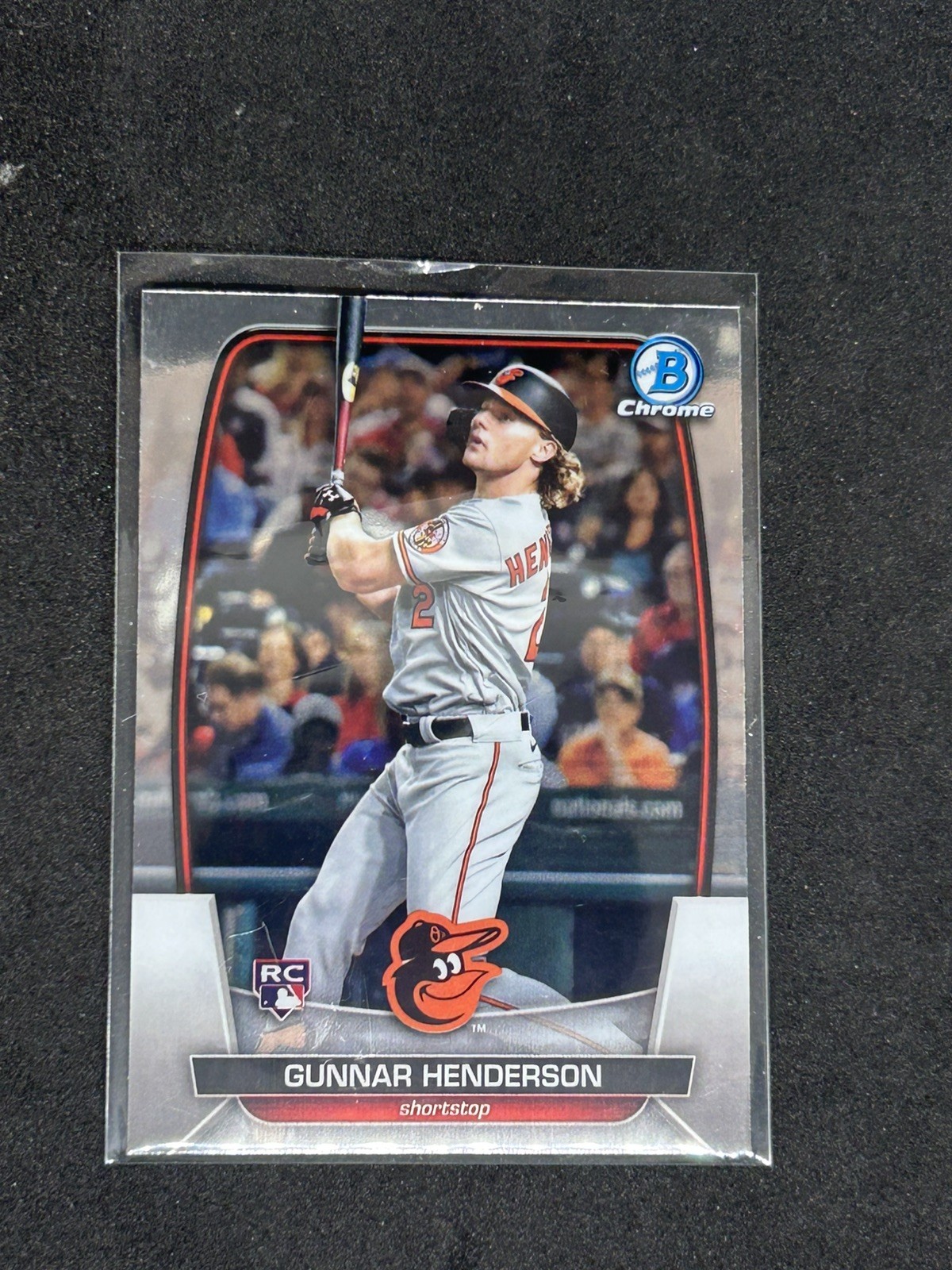 2023 Bowman Chrome #10 Gunnar Henderson Baltimore Orioles Rookie