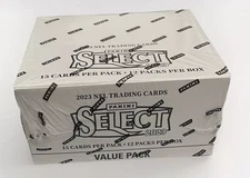 2023 Panini Select NFL Football Factory Sealed Cello Value Box 12 Packs