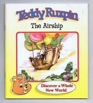 ORIGINAL Vintage 2005 Teddy Ruxpin The Airship Paperback Book | eBay