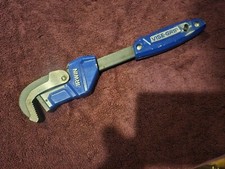 IRWIN Adjustable Vise Grip Pipe Wrench 12" Length