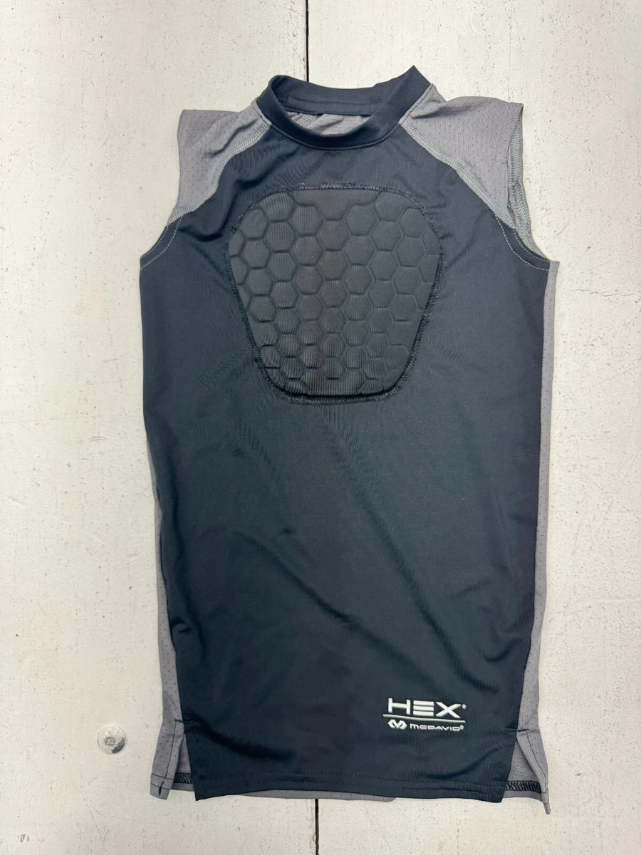 Protection Sternum McDavid Hex Pad - Taille M - Sans Manches - Gris - Occasion