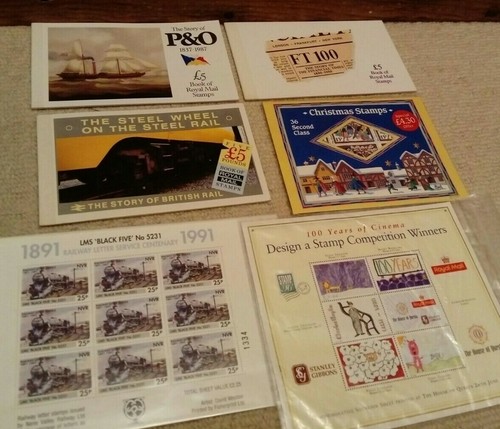 GB 1986 PRESTIGE BOOKLET DX7 STORY OF THE BRITISH RAIL, FT 100, P&O +++ Paket