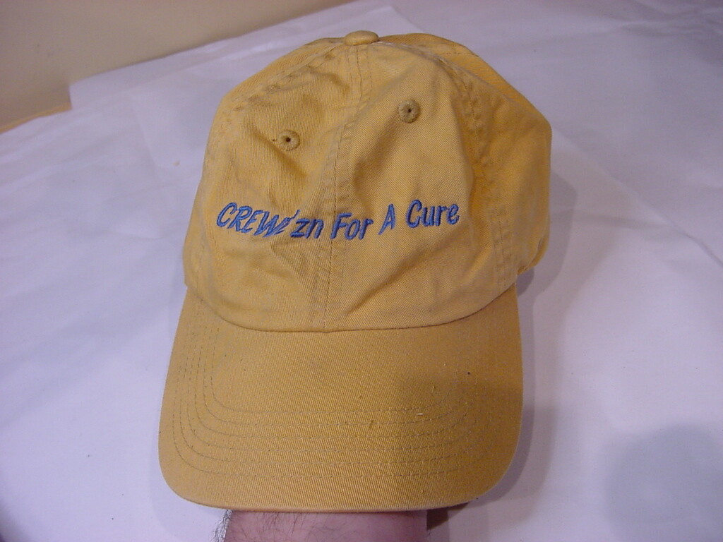 VTG ADJUSTABLE HAT - CREW'ZN FOR A CURE