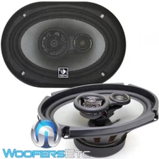 HELIX HXS-169 6" X 9" ESPRIT 3-WAY 200W COAXIAL 4-OHM CAR AUDIO SPEAKERS NEW