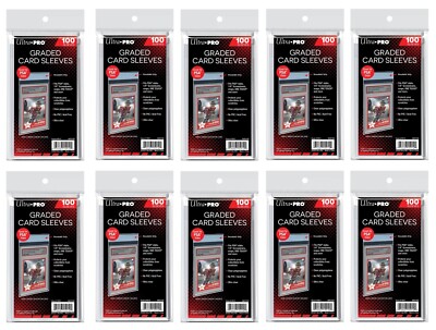 (1000) Ultra Pro PSA SIZED Graded Card Sleeves Resealable Bags - FITS PSA  SLABS | eBay