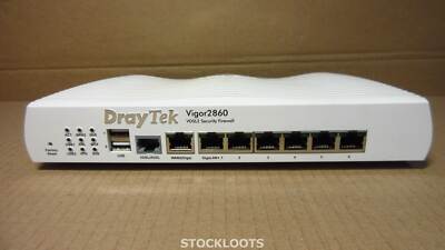 DrayTek Vigor 2860 Annex B GIGABIT VDSL/ADSL Wireless Firewall Router EXCL PSU