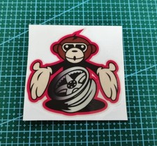 Speed Monkey Decal Sticker