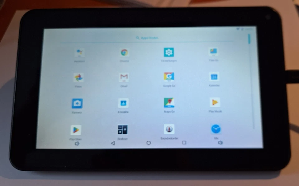 Denver TAQ-70332 7 Zoll Quad Core Tablet mit Android 8.1 GO, Schwarz - Bild 2 von 4