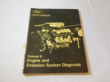Ford Shop Manual Volume 6 Engine And Emission System Diagnosis 365-126-73f