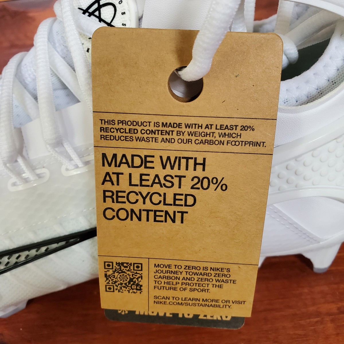Nike Huarache 9 Elite LAX Lacrosse‎ Cleats Shoes FD0088-101 Men\'s Size 10.5 NWT Nike Huarache 9 Elite LAX Lacrosse Cleats Men 12 White Black  main image 3
