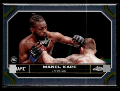 2024 Topps Chrome UFC #119 Manel Kape Rookie Card