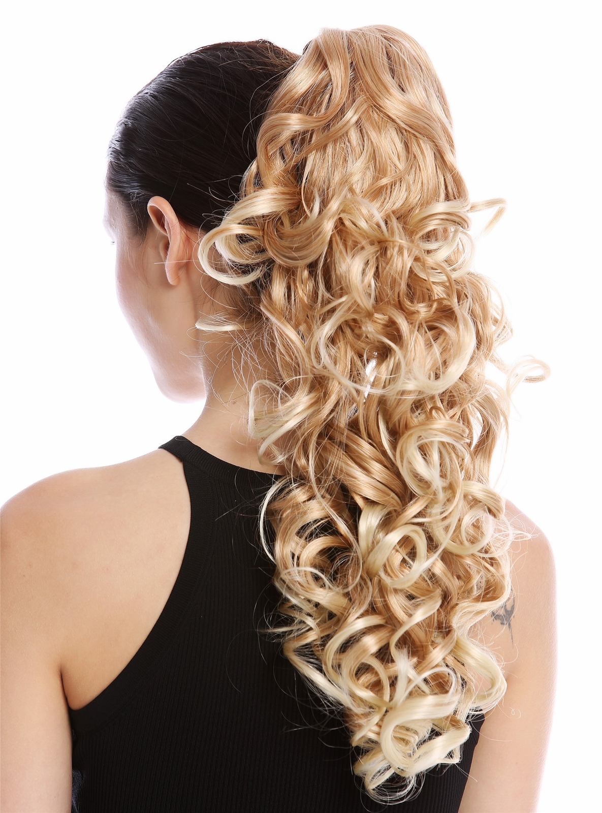 50cm Strawberry Blonde Postiche Braid with Buckles & Comb  