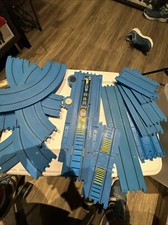 GOBOTS LJN TONKA SPACE CHASE SLOT CAR SET RACE TRACK Parts Incomplete Rare A4