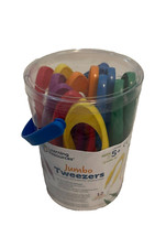 Learning Resources Easy-Grip Tweezers Set of 12 New