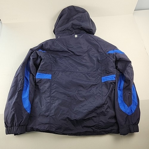 Mountain Warehouse Jacket Kids Blue 3 In 1 Water Resistant Fleeze, Hood,Sz 11-12 - Picture 3 of 15