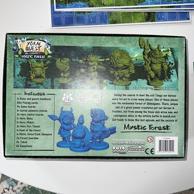 Lot De 10 Cartes ABILITY / MYSTIC FOREST - Pour Le Jeu YOKAI QUEST ZENIT M29