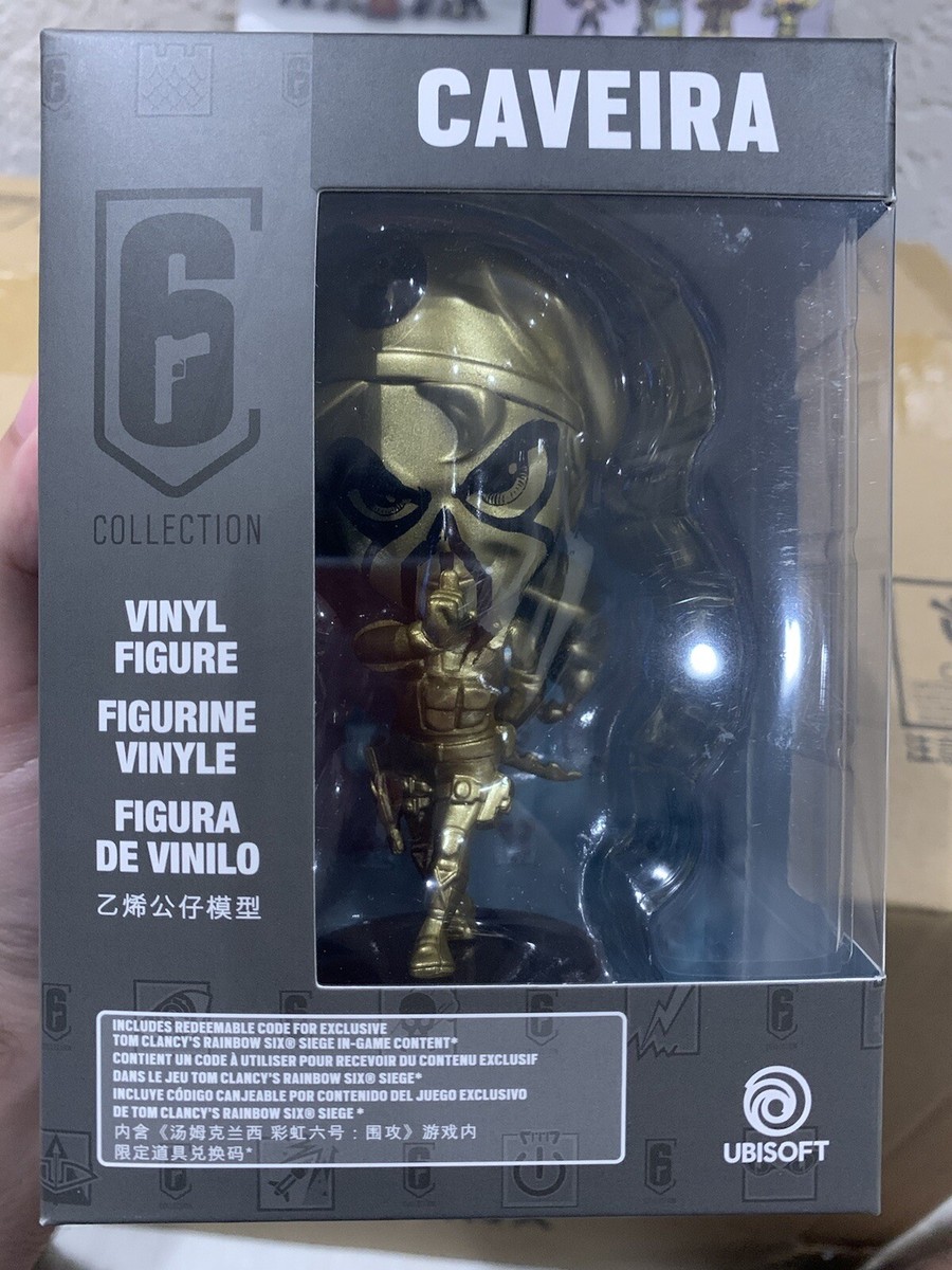 Rainbow Six Siege Collection Gold Caveira ValkGlaz Chibi
