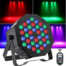 108W 36LED PAR Light RGB Stage Lighting DMX Beam Party Disco DJ Wedding w/Remote