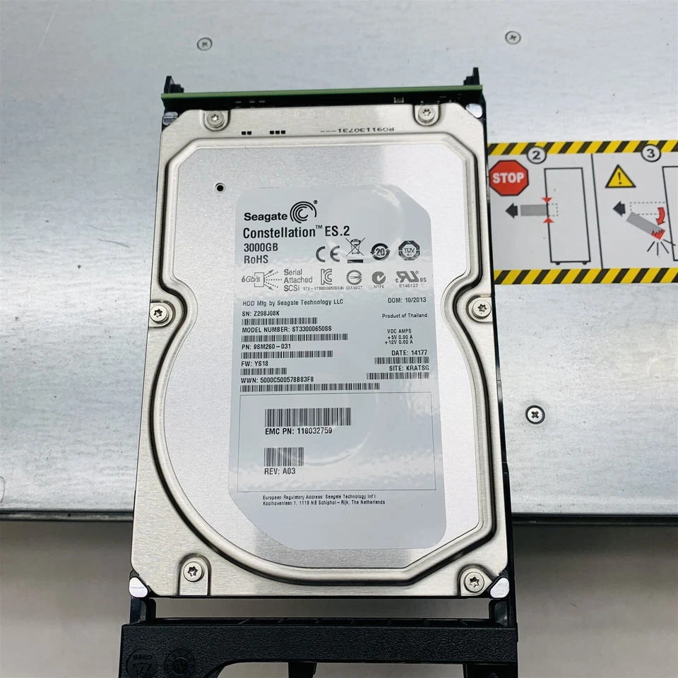 EMC VNXe3100 EPE 12-LFF 3.5" NAS Storage Array 12*3TB SAS HDD 2*303-137-000D - Image 3 of 4