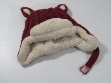 Target Hat Fleece Lined Knit Beanie Toddler Size Red