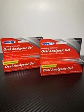 Iodent Oral Analgesic Maximum Strength Gel 0.42oz 2pk New