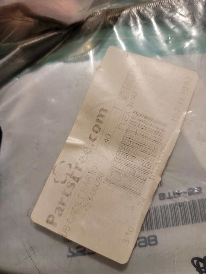 CUB CADET 753-06098 Flex Shaft 55.6" ST425 ST227C - Image 3 of 3