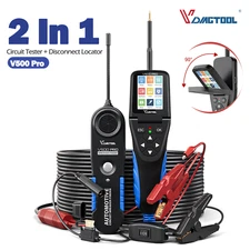 VDIAGTOOL PowerScan V500Pro Circuit Tester Electrical Power Probe Open Finder 