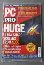 New + Sealed PC PRO Magazine Issue 239 September 2014 PC Pro 09/14 Sharp Screens