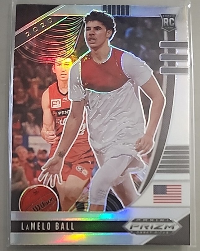 2020 Prizm Draft Picks Prizms Silver #43 LaMelo Ball RC