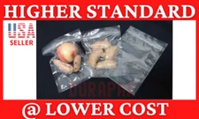 1000~ 3 Mil 8X12" Poly Nylon Vacuum Reclosable Lock Moist Barrier Bags Seal Top