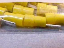 25 Thomas & Betts Sta-Kon TV10-10BL Insulated Straight Blade Terminals 12-10AWG